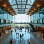 Modern Architecture of Kempegowda International Airport Terminal