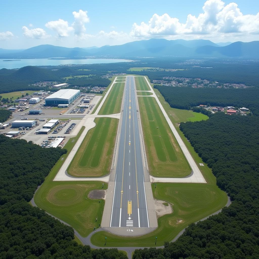 Kial Airport Aerial View