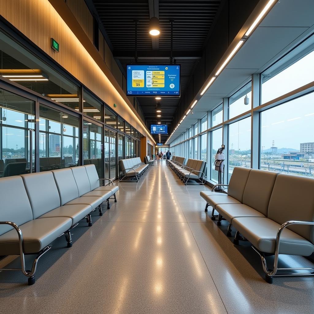 Kochi Airport Bus Waiting Area