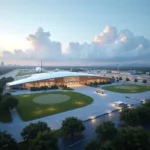 Artist's rendering of the planned Kolhapur Airport expansion