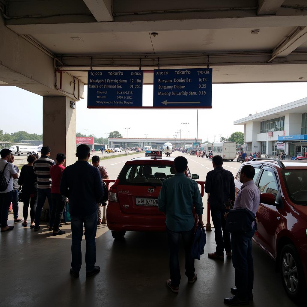 Kolkata Airport Prepaid Taxi Stand