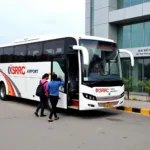 KSRTC Airport Bus - Exterior View