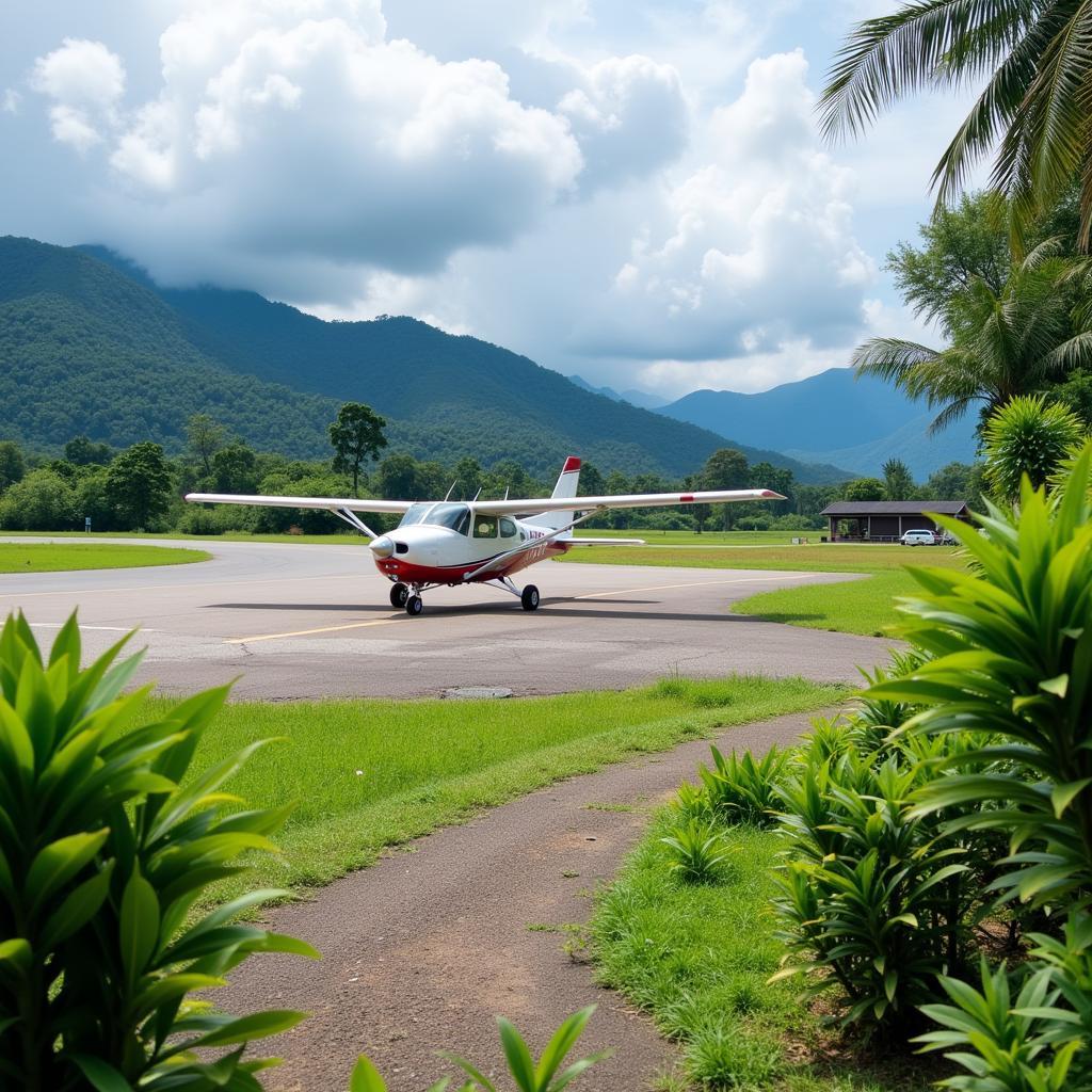 Luang Prabang Airport Domestic Flight