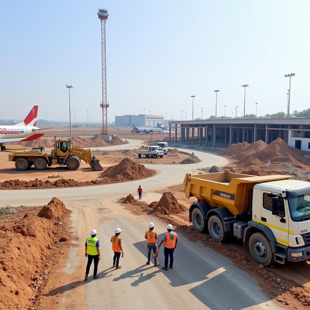 Moradabad Airport Construction Progress