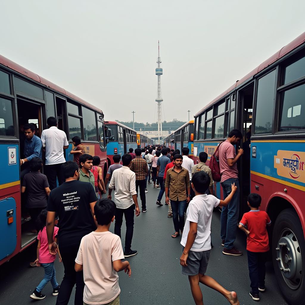 Mumbai Airport Bus Terminal