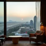 Mumbai Airport Hotel Room with City View