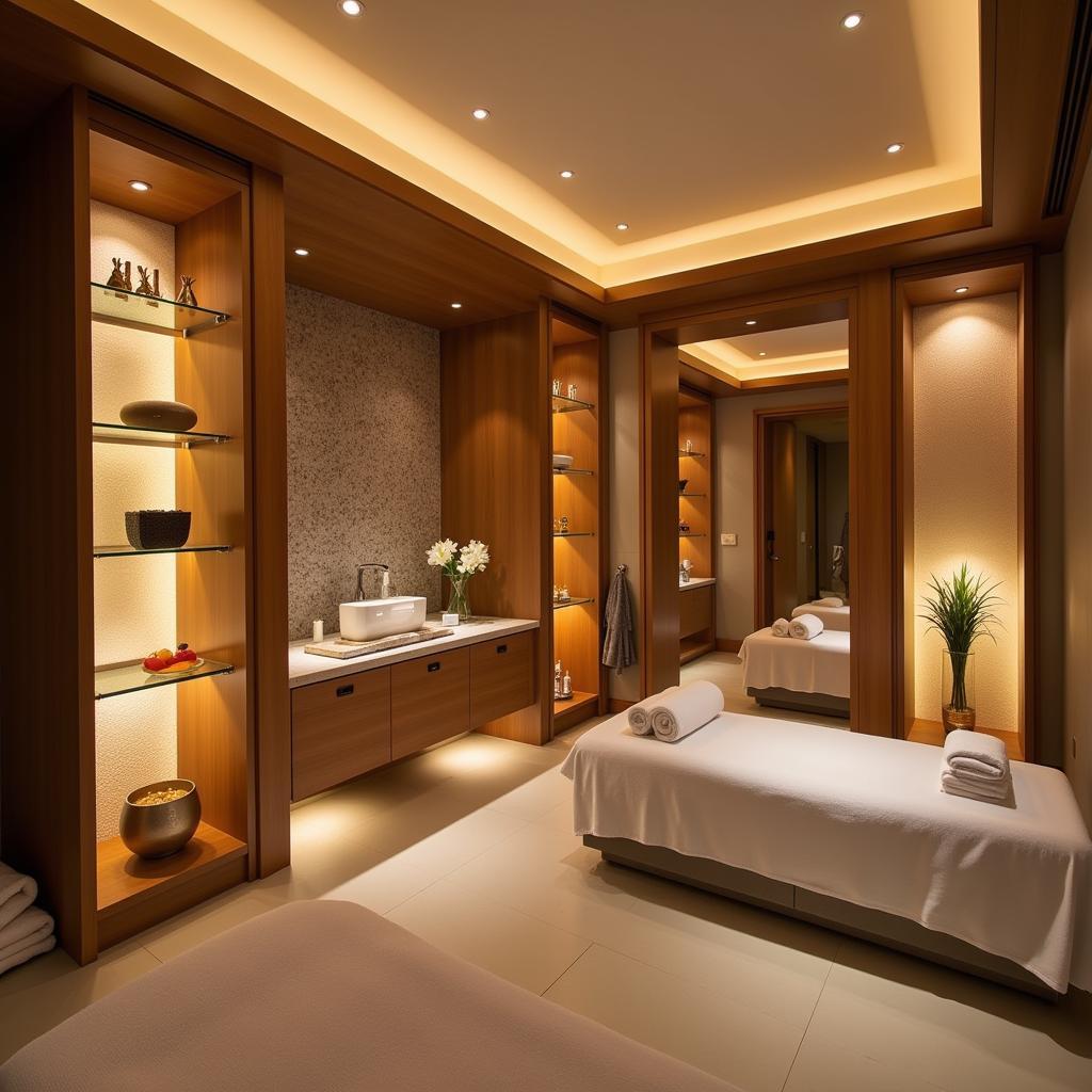 Luxurious Spa in a Mumbai Airport Hotel