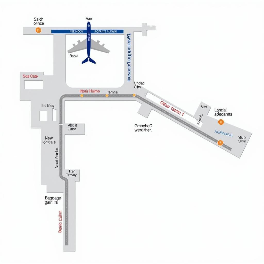 Map of Mumbai Airport Terminal 1