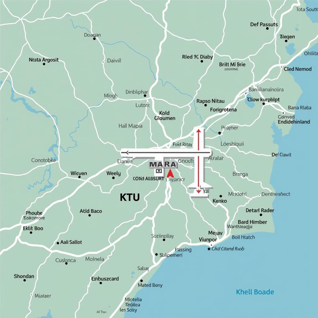 Kota Airport Location Map