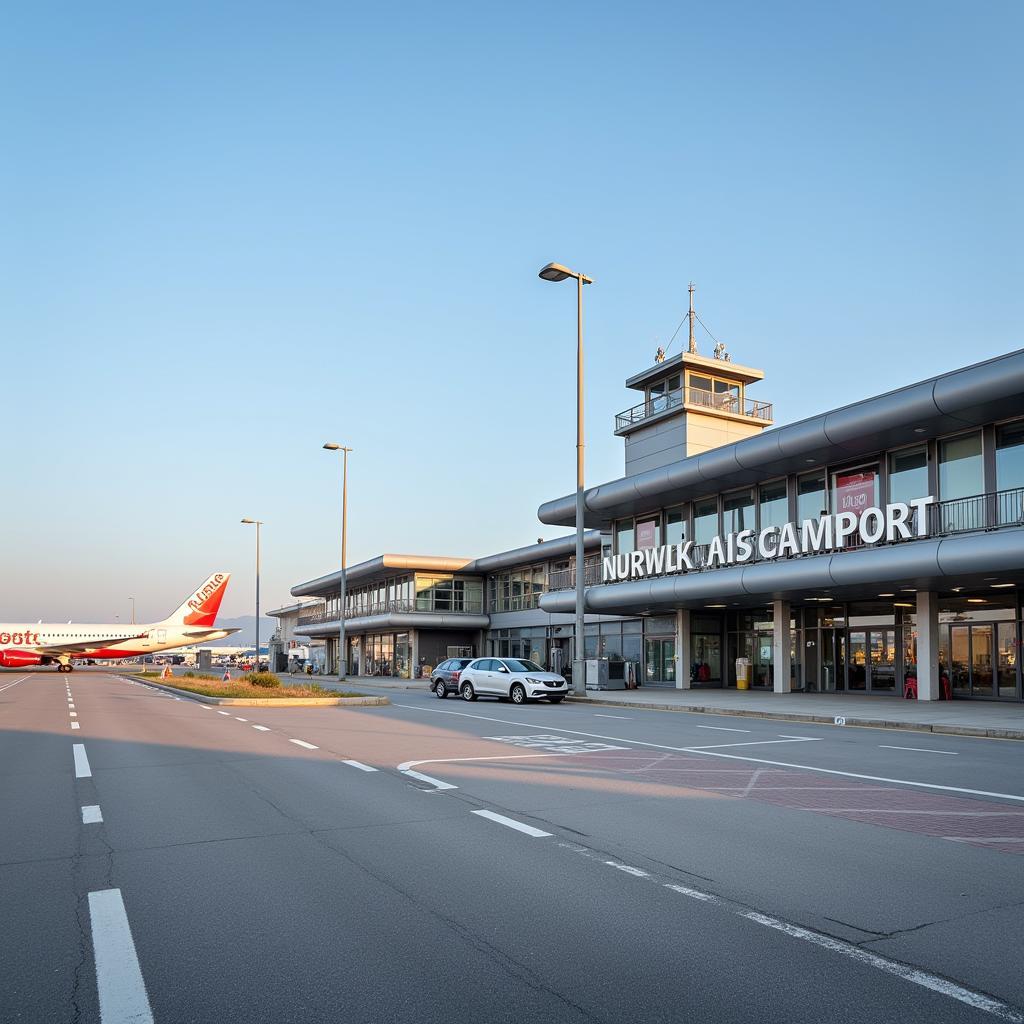 Nuremberg Airport Terminal Exterior