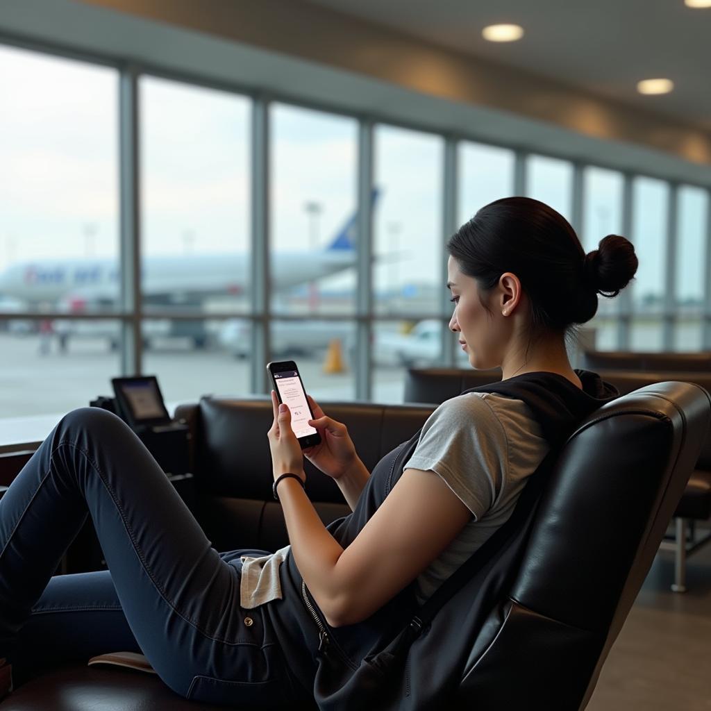 Patna Airport Traveler Checking Phone