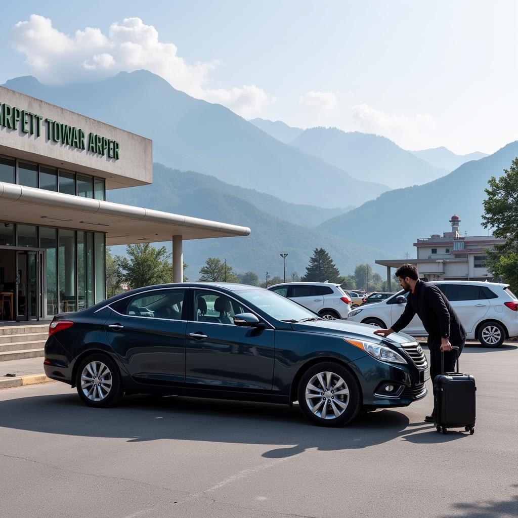 Pre-booked Taxi at Jolly Grant Airport