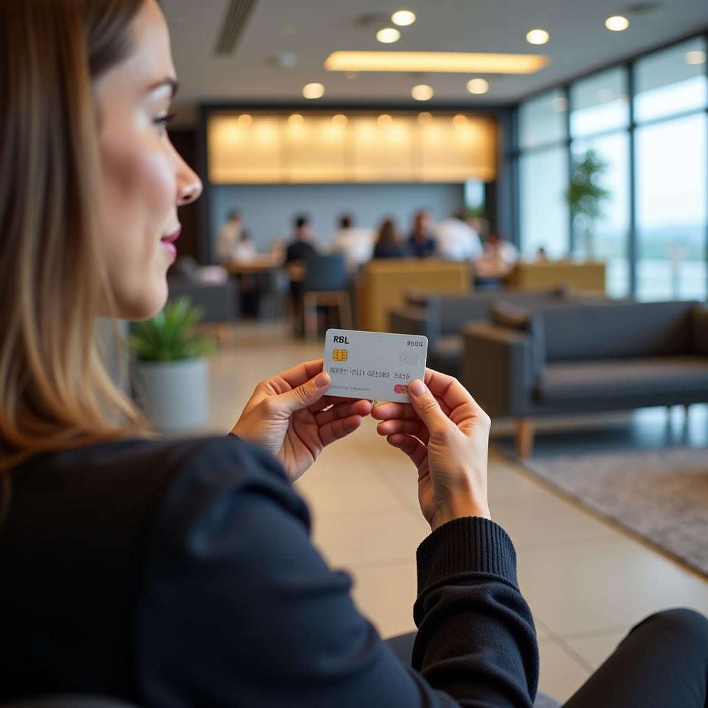 RBL Credit Card Airport Lounge Access