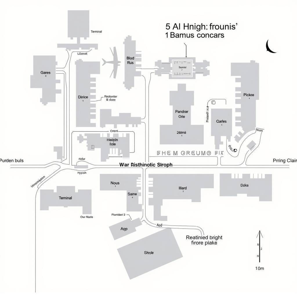 San Antonio Airport Map