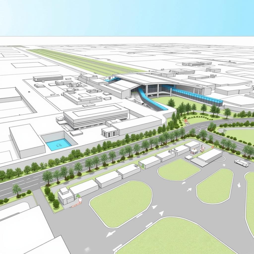 Semarang Airport Future Expansion Plan Blueprint