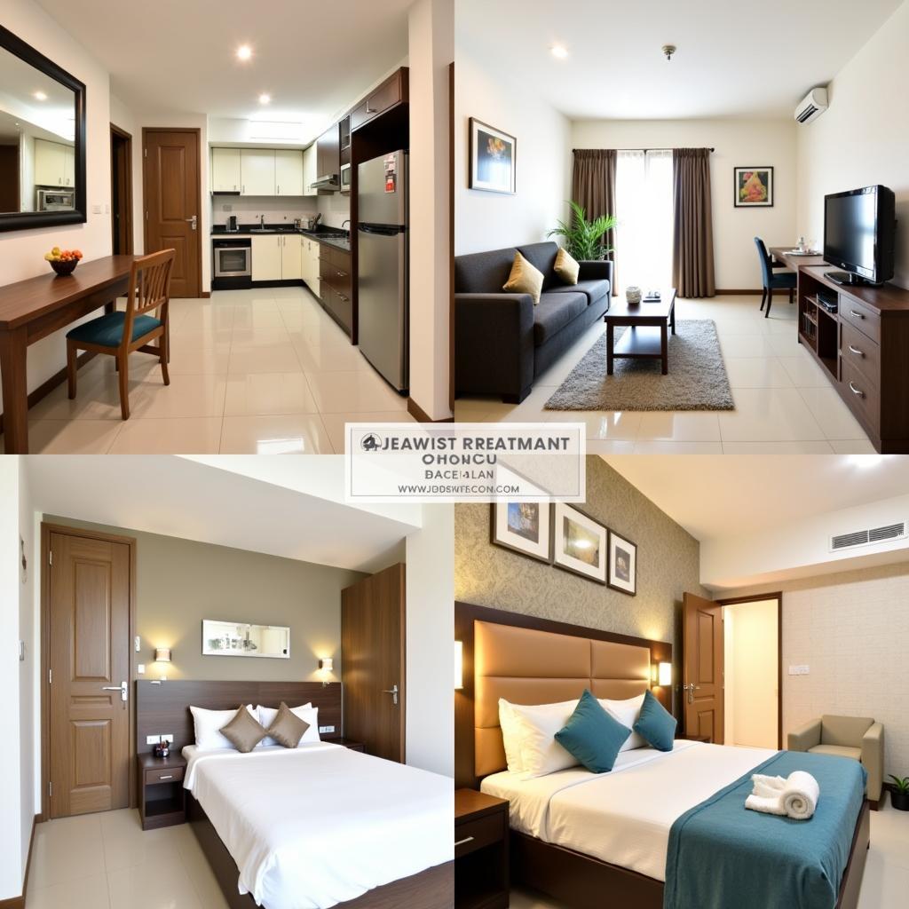 Modern and spacious service apartments located near Chennai Airport