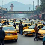 Srinagar Airport Taxi Stand