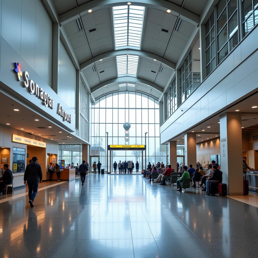 Srinagar Airport Terminal