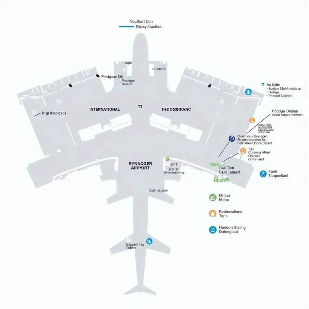 Sydney Airport Terminal Map