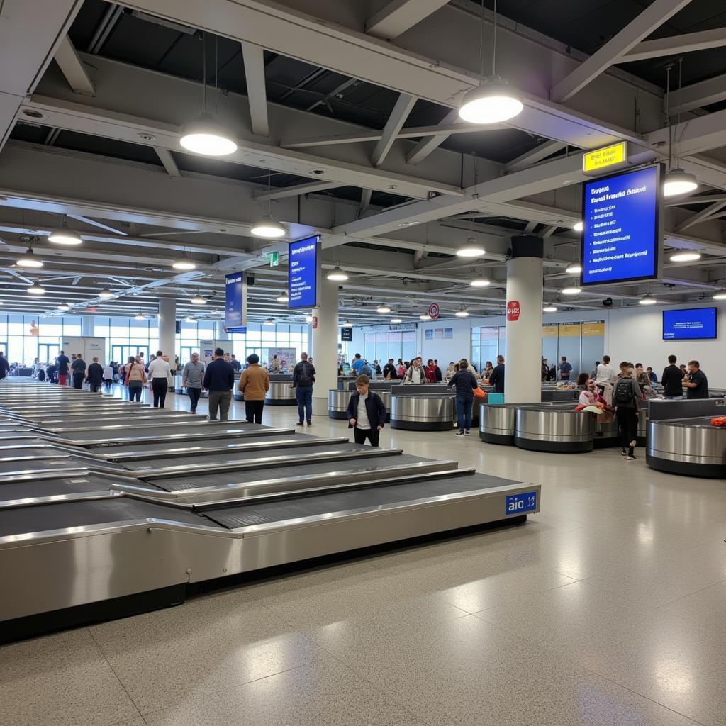 Baggage Claim at T1 IGI Airport