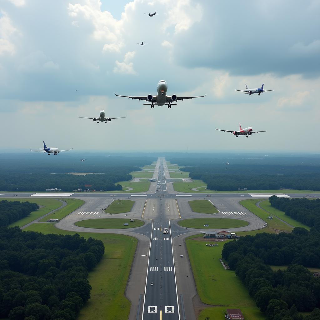 Bangalore Airport T2 Runway