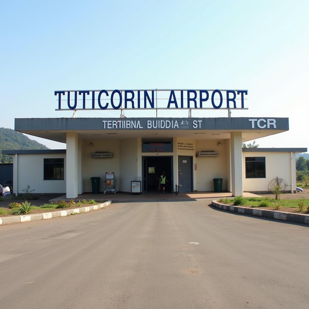 Tuticorin Airport Exterior