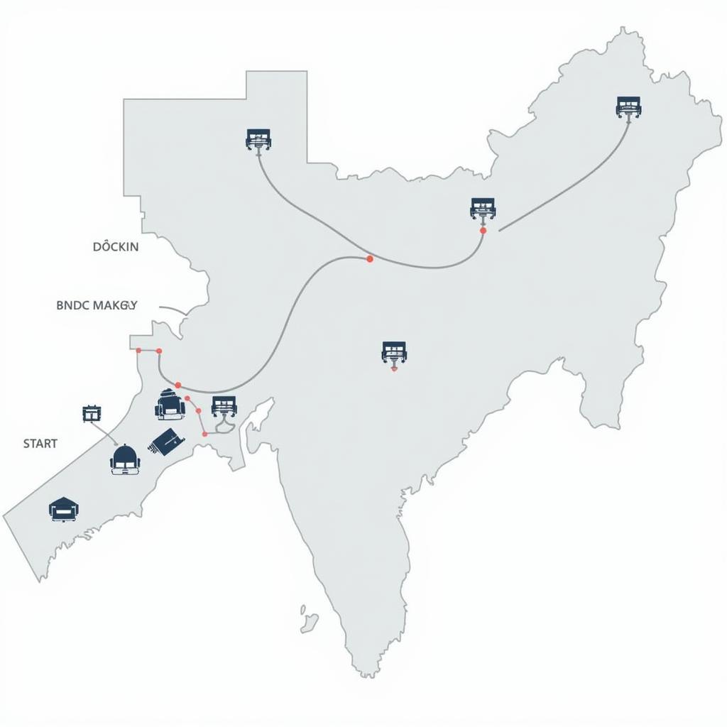 Map of Sleeping Pod Locations in Delhi Airport Terminal 3