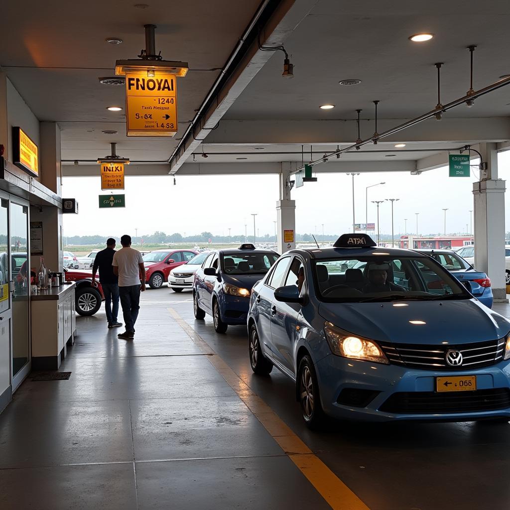 Tirupati Airport Taxi Stand and Pre-Paid Booking Counter