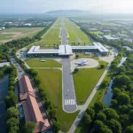 Valmiki Airport Ayodhya Aerial View