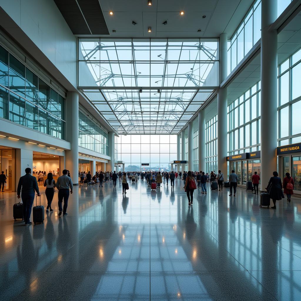 Modern Terminal Building of Vivekananda Airport