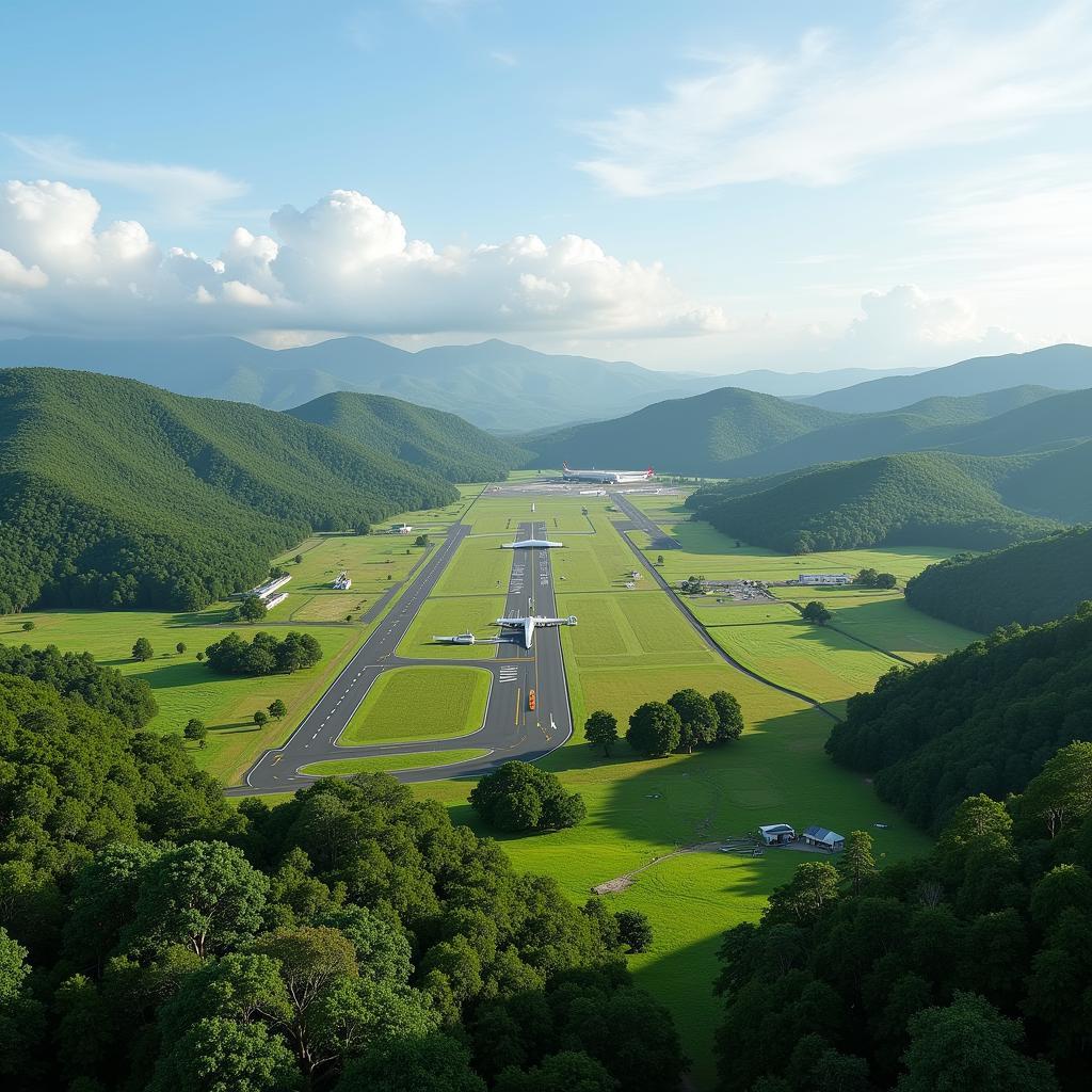 Wayanad Airport Scenic View